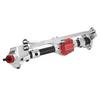 RC Front Axle Assembly Aluminum Stainless Steel Front Portal Axle Assembly with 27T 8T Internal Mounting Gear Rod Mount