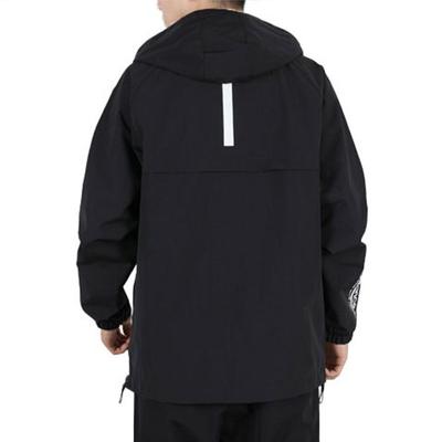 Jackets Men's Black Hooded Moderate Other AMJ03330-BK