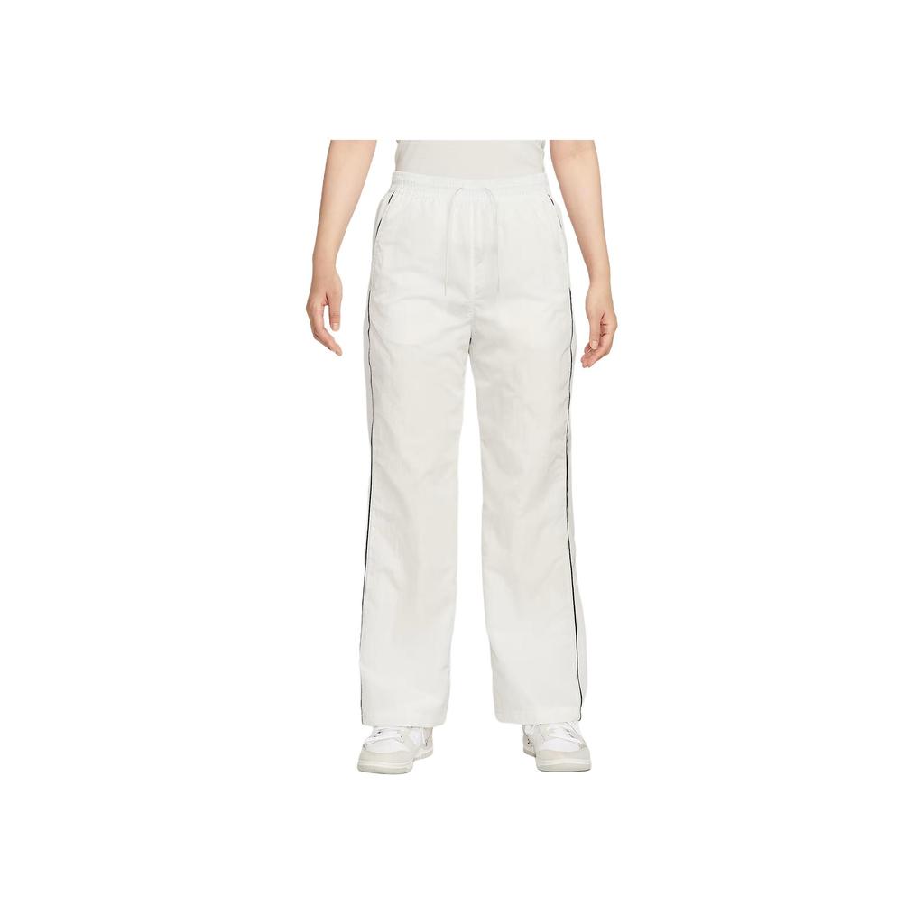Nike Loose High-Waisted Drawstring Straight Leg Casual Pants Women Bottoms FV7656-135