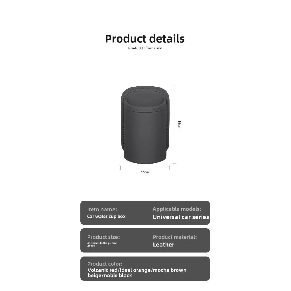 Universal Car Door Cup Holder Box Back Clip Design Drink Rack Storage Bin Car Seat Back Water Cup Box Organizer Pocket Cup Holders 5