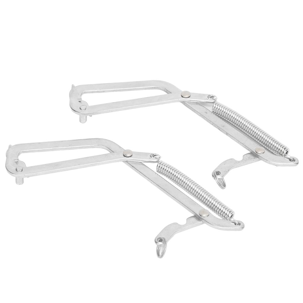 2 Pcs Seafood Grabber Stainless Steel Grabbing Tools for Catching Crabs Pike Predatory FishSingle