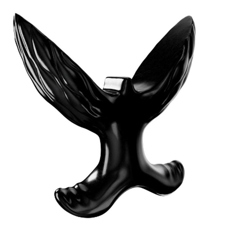 10 Frequency Vibration 4 Sizes Silicone Anchor Flared Expanding Butt Plug, Ass Expander Stimulator for Men, Women or Couples