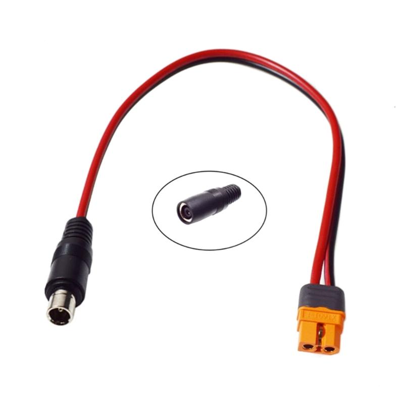 Reliable 30cm XT60I Female To 8.0x2.0mm Charging Line For Sun Generator And Battery Storage Equipment