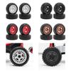 4PCs Wheels And Tire Replacement Replace The Parts 69cmx26 Cm for 1:18 2S 223S RC Car Sturdy