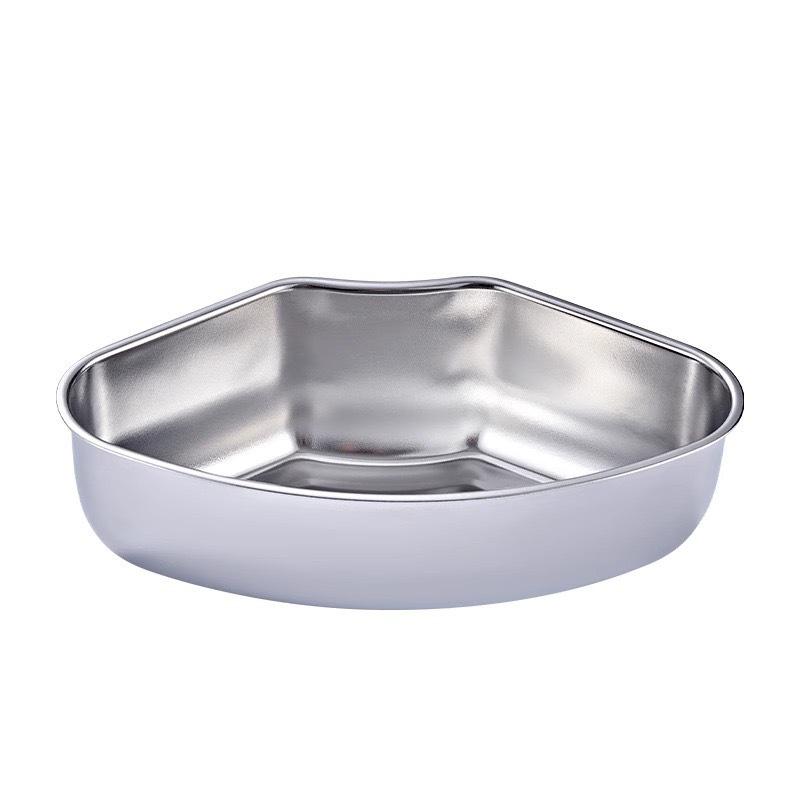 Durable Stainless Steel Steamer Plate with Lid - Odor-Resistant, Fast Heat Conduction, High-Temperature Resistant