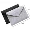 34x24cm Felt File Bags Office Archive Pouchs Conference Material Storage Bag Advertising Promotion Business Buckle Felt Envelope Pouchs Stationery