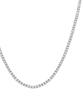Raindrop Jewelry 3Mm Tennis Choker Necklace