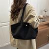 Faux Suede Shoulder Bag Women Fashi Commute Tote Bag Casual Underarm Bucket Purse Fall Daily Luxury Handbag