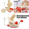 Hand Operated Yarn Winder Manual Handheld Winder Machine String Yarn Thread Balls Making DIY Handmade Craft Accessories Tool