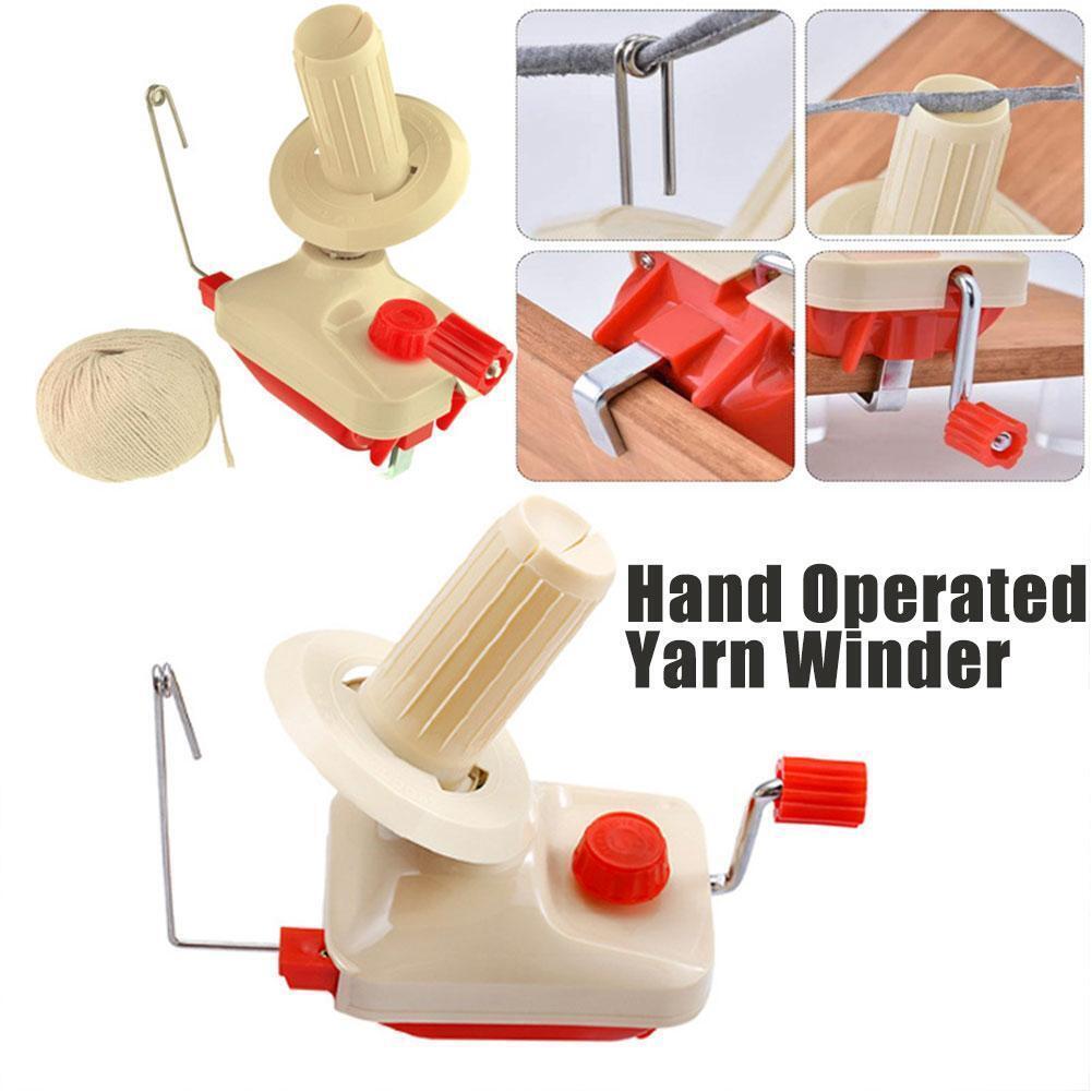 Hand Operated Yarn Winder Manual Handheld Winder Machine String Yarn Thread Balls Making DIY Handmade Craft Accessories Tool