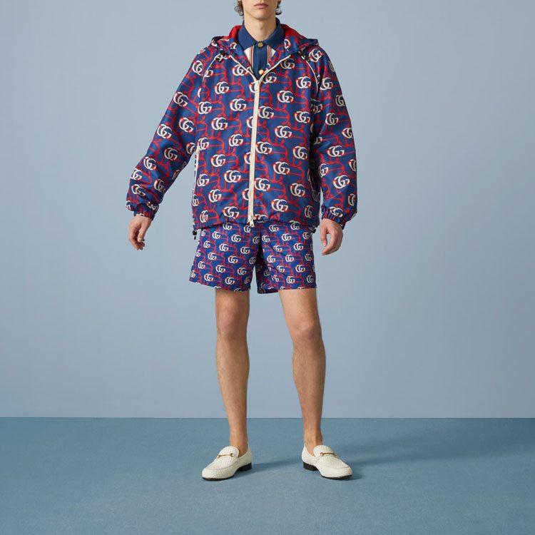Gucci Gg Monogram Supreme Jacket 739749-ZAMX0-4956