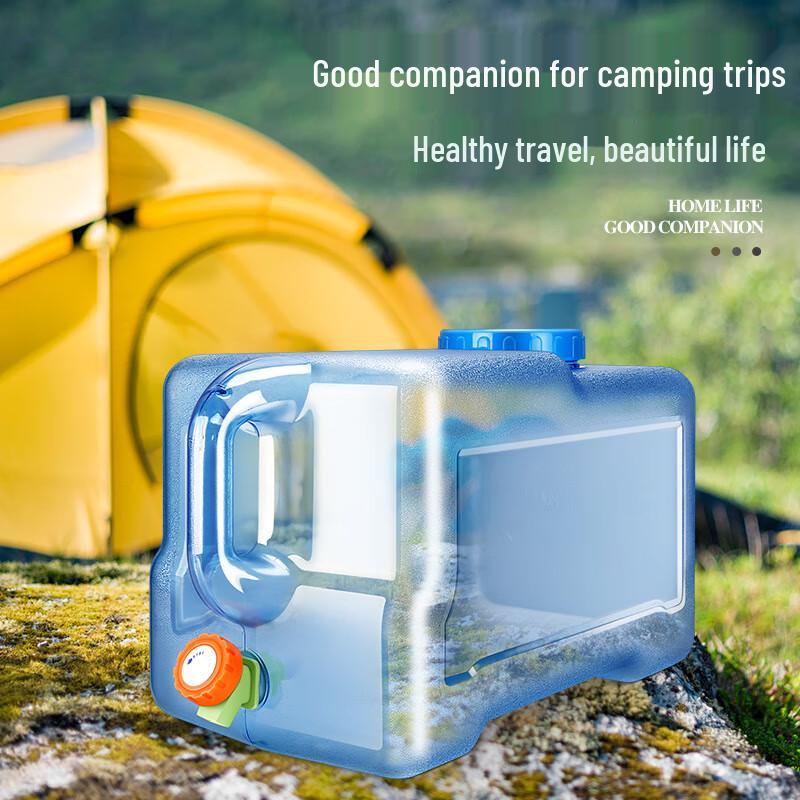 Mengqido 3L Portable Water Storage Bucket with Faucet