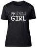 Volleyball Girl Fitted Unisexs Ladies T Shirt