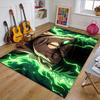 Z-Zoro5Printed Area Rug Carpet for Bedroom Living Room Home Decor Rugs Mat Non Slip Mat Rug for Bedside