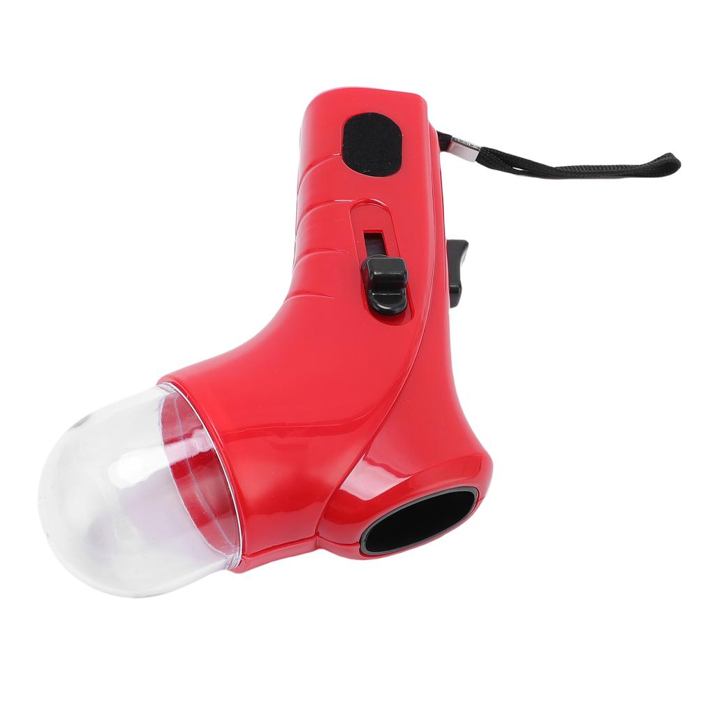Pet Snack Launcher Thrower Plastic Multifunctional Handheld Dog Treat Feeder Pet Training Interactive Toy Red