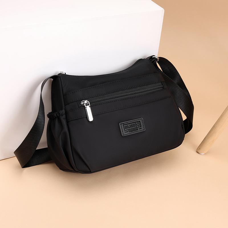 Malá čtvercová taška Mateřská taška Dámská taška Vícevrstvá Lehká Velkokapacitní Taška přes rameno a crossbody