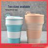 Collapsible Silicone Travel Mug for Camping and Sports