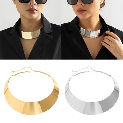 Bijoux de Mode Colliers Punk Larges Collier à Breloques pour Fête Chaîne Choker Luxueux Collier Collier pour Femmes