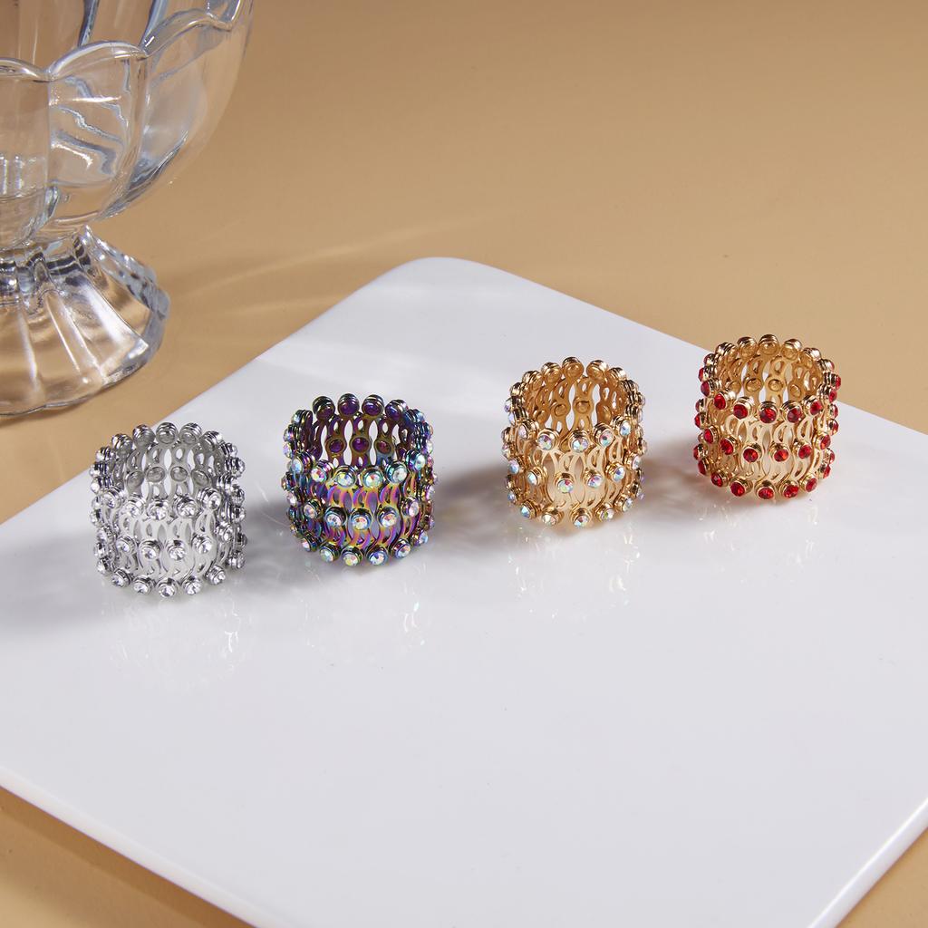 Douyin Internet celebrity with the same telescopic ring, a two-wear new creative magic telescopic ring deformable copper bracelet