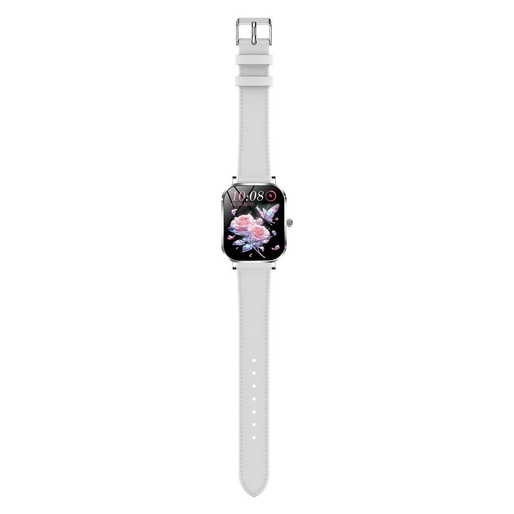 Women S Smart Sports Watch with Metal Body 1.75 Display Support Calls Health Monitoring