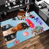 1pc Juice WRLD Print Area Rug - Soft,Washable Non-Slip Indoor Mat for Office Chairs,Living Room,Home Office Decorative Rug