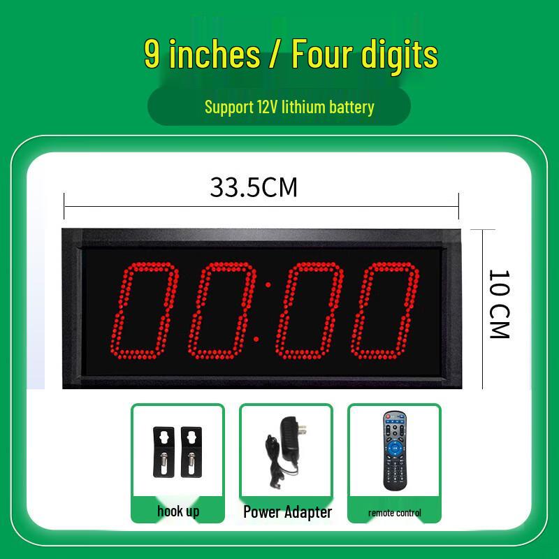 9-inch LED Sports Countdown Timer