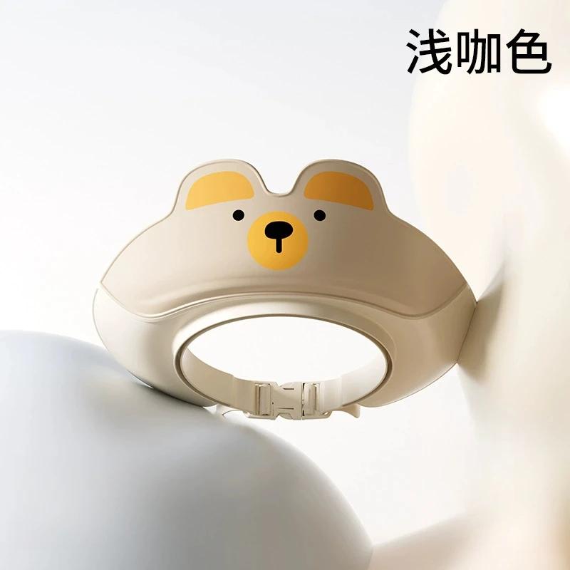 Infant Bath Caps Goods Infant Ear Protection Children Shampoo Shield Bath Head Cover Infant Shower Hat Adjustable Hair Wash Cap
