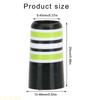 A1A2 10Pcs Striped Golfs Iron Ferrules Golfs Ferrules MultiRings Golfs Club Sleeves