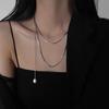 Women's Pearl Snake Bone Chain Necklace – Cold Style Hip Hop Clavicle Accessory