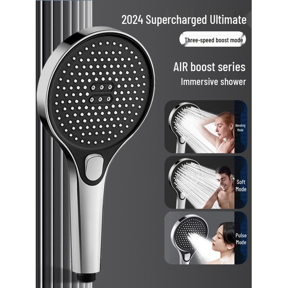 

Немецкий набор душевой лейки высокого давления - Очень сильный напор воды для домашних ванных комнат