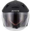 Yamaha Motorcycle Helmet Jet YJ-14 ZENITH Sun Visor Model 90791-2281L Rubber Tone Black L (Head Circumference 58cm~59cm)