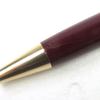 Very Good MONTBLANC Ballpoint pen Meisterstck Logo engraved White Star Twist style Used
