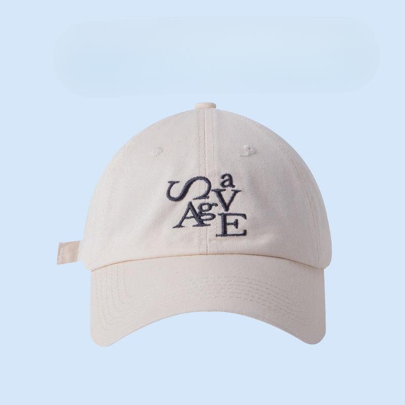 

Универсальная бейсболка в корейском стиле для женщин Мужчин и женщин Кепка-утка, подчеркивающая лицо, Защитная кепка от солнца Adjustable