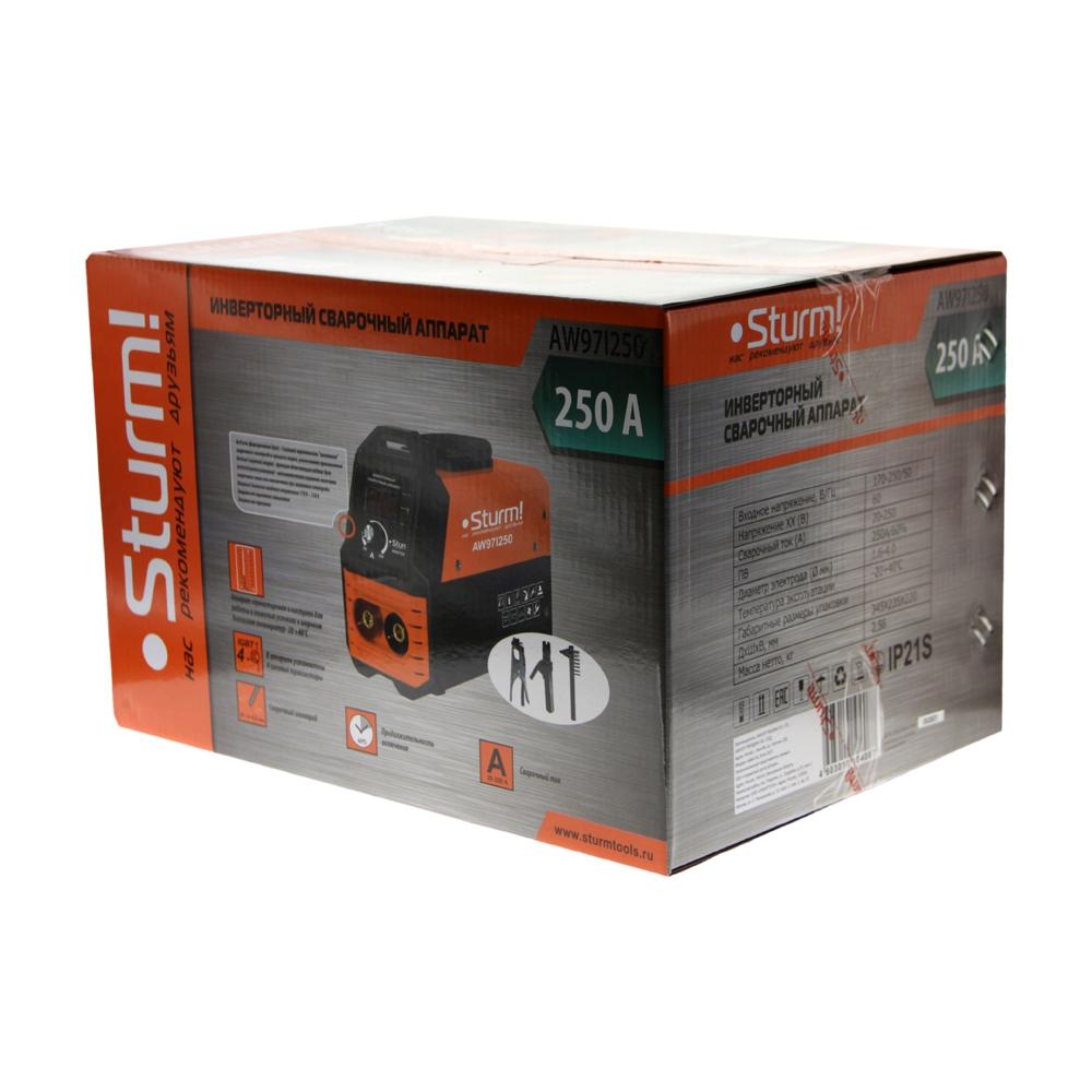 

Инверторный сварочный аппарат Sturm Aw97i250