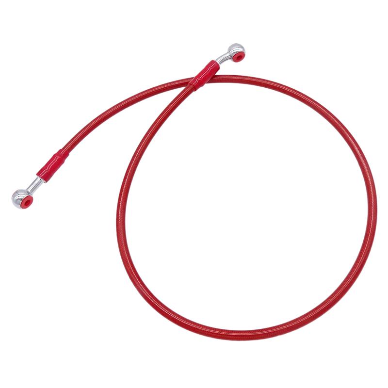 Universal 45cm/90cm Motorcycle Dirt Bike Braided Hydraulic Reinforce Brake Line Clutch Oil Hose for YAMAHA Hydraulic Brake Tube