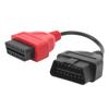 OBD2 Scanner Adaptor Cable Red SRS Diagnostic Cable Replacement for Fiat EcuScan