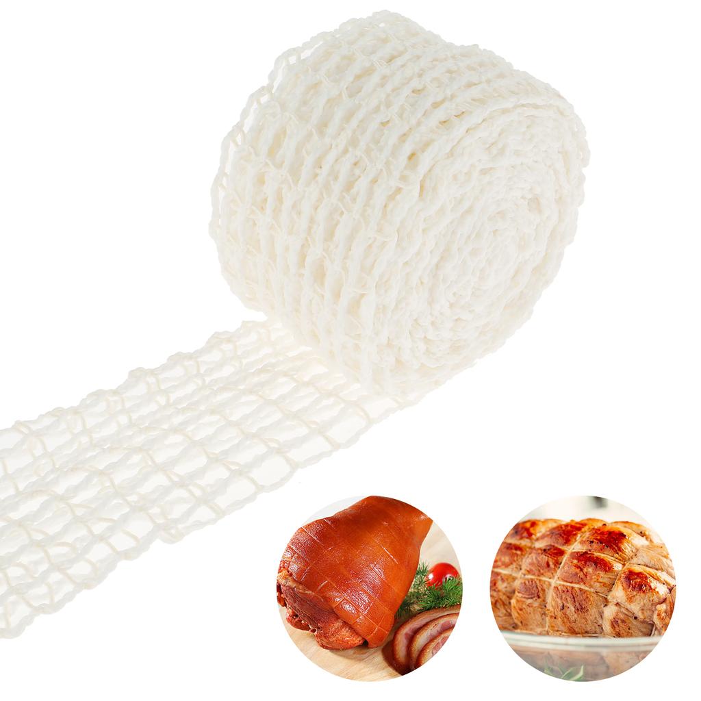 10M Meat Netting Ham Sausage Roll Net Smoked Meat Poultry Butcher's Strings Bacon 18 Hole Packaging Cooking Tool Kitchen Gadgets