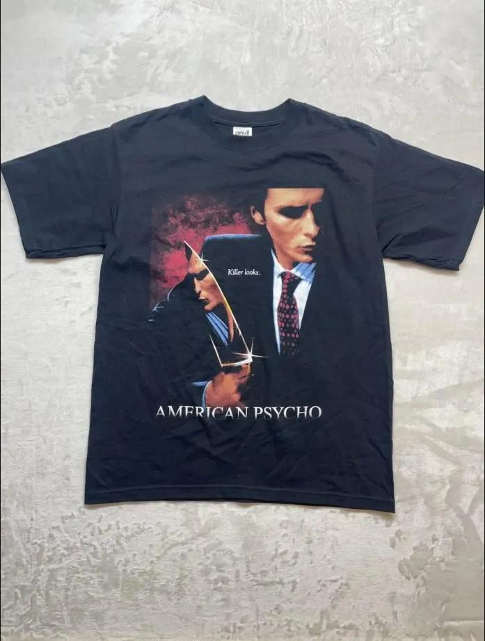 Amerikanischer Geisteskranker Film T-Shirt Retro Street Sommer Neu Unisex Lässiges Mode T-Shirt