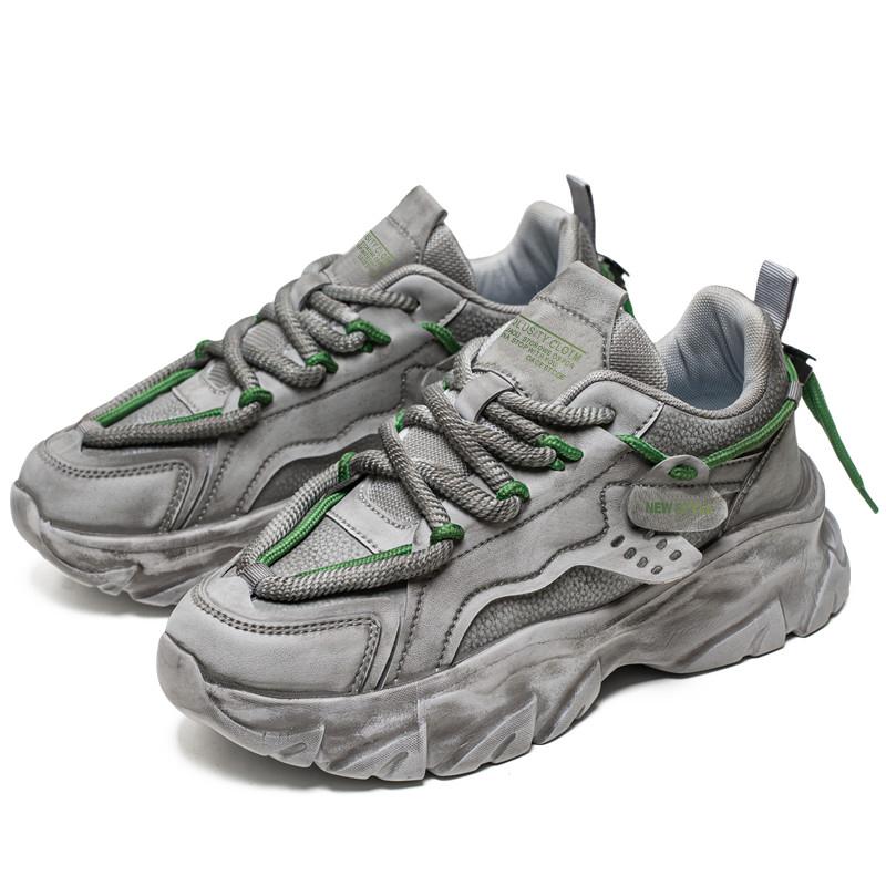 Men's fashion sports shoes four season soft sole non-slip comfort outdoor running shoes youth casual tide shoes student sneakers