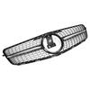 Diamond Front Bumper Grille Grill Fit C-Class Benz W204 C300 C350 2008-2014