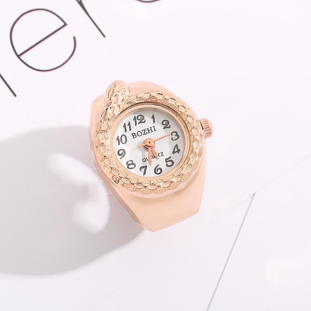 

Кольца Часы на палец Мода Вечеринка Кварцевые часы Унисекс Кольца для пары Ювелирные изделия Настоящие дубильная кора