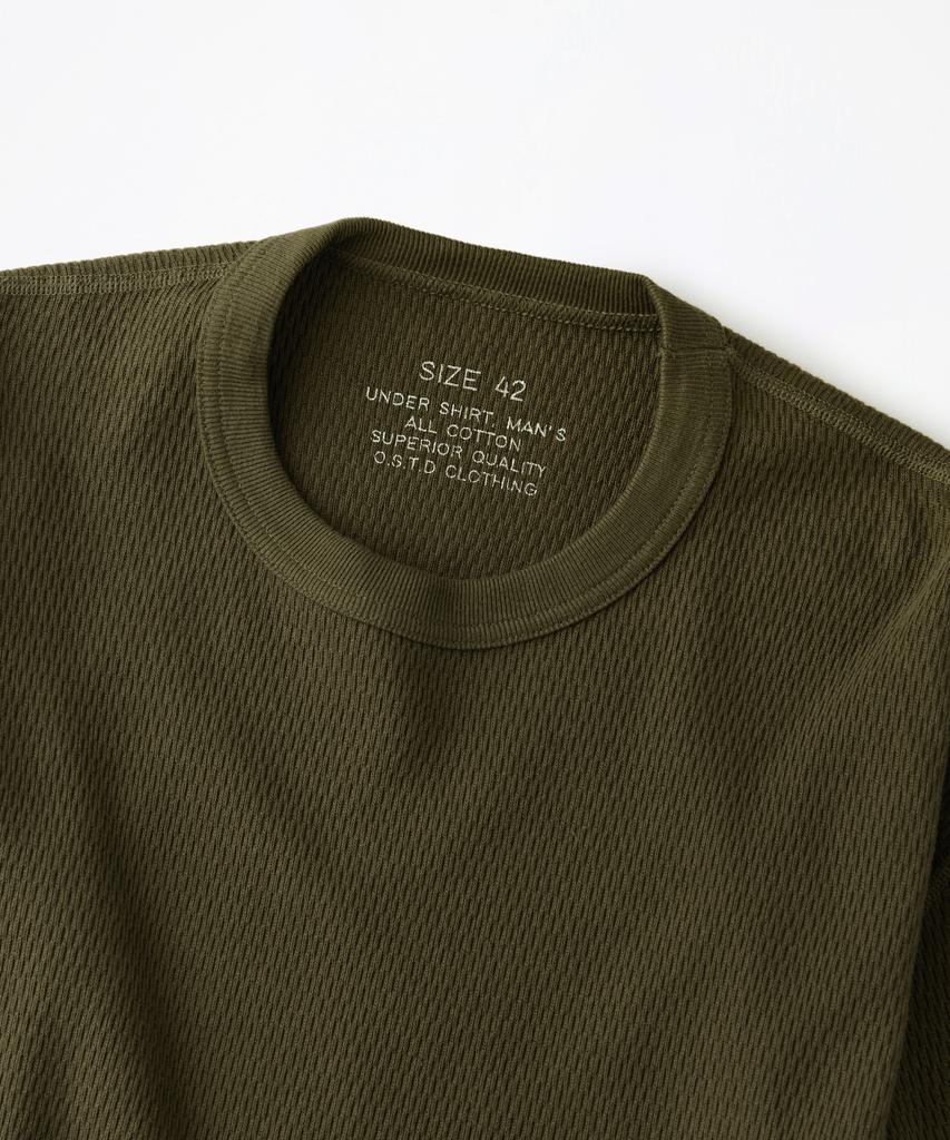 OUTSTANDING Thermal Long Sleeve Tee_Olive