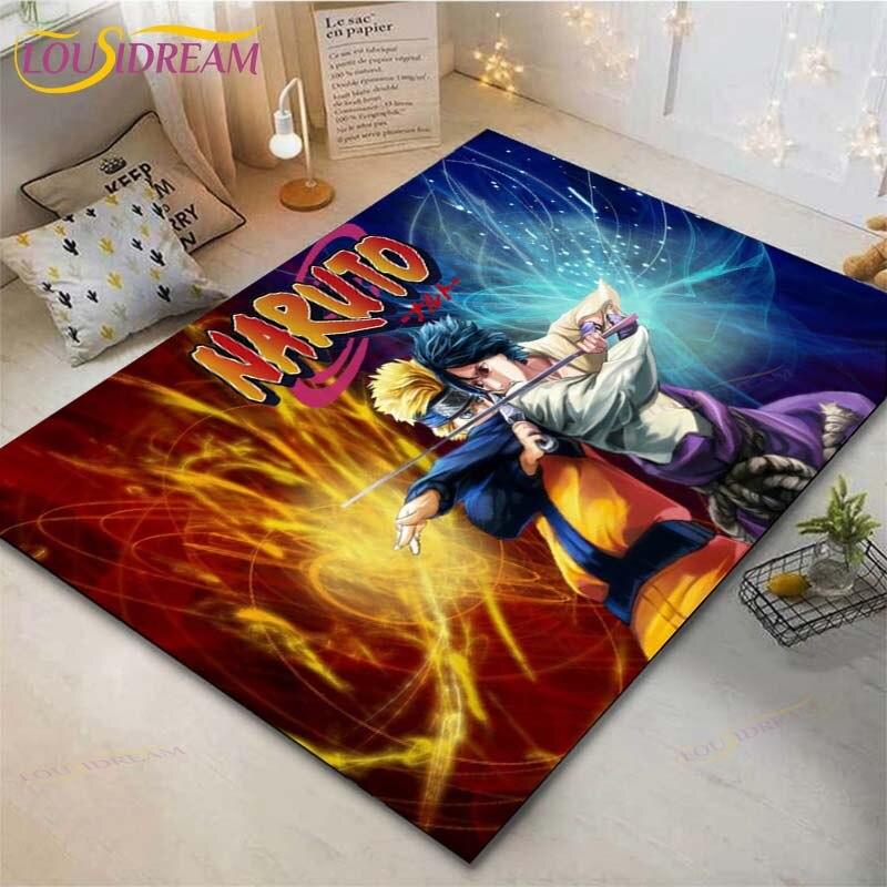 Anime Naruto Carpet Kids Carpets Living Room Tea Table Mats Bedroom Rug Washable Floor Mats Area Mat Horror Rug