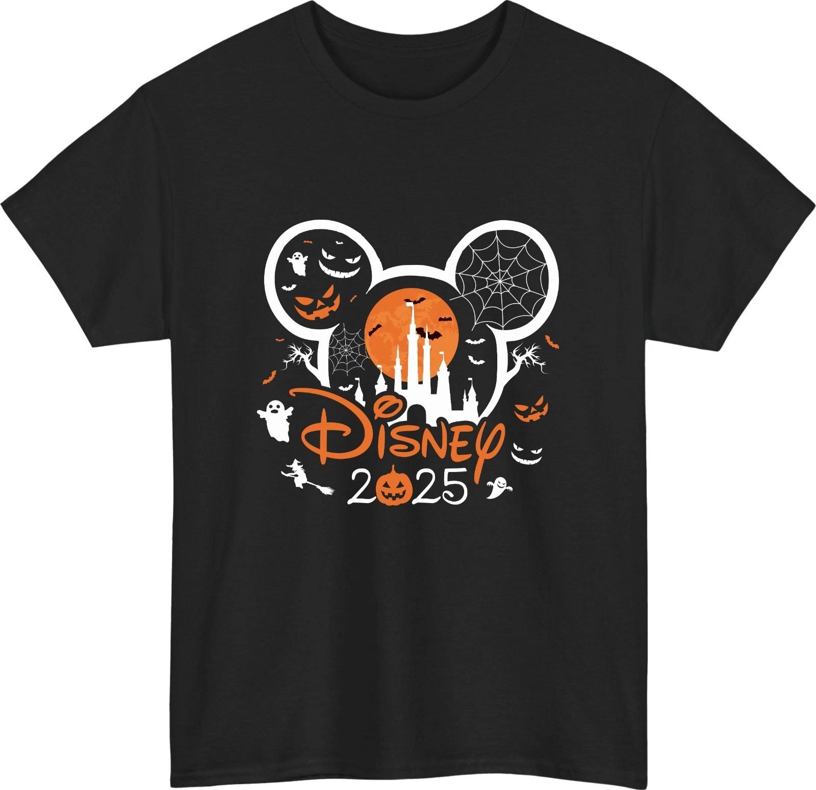 

Disney 2026 100% Cotton T-shirt Mens Tees Top | Mickey & Minnie Graphic Tee | Family Vacation Gift Tee Top 2XL