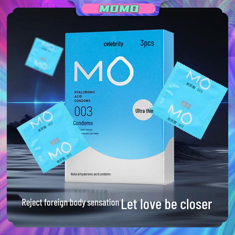 Mingliu Ultra Thin Long-Lasting Dotted Condoms with Hyaluronic Acid - 10 Pack