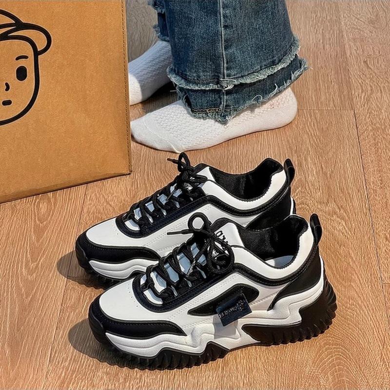 Support a 20252025 autumn new thick-soled breathable dad shoes casual sports shoes explosion