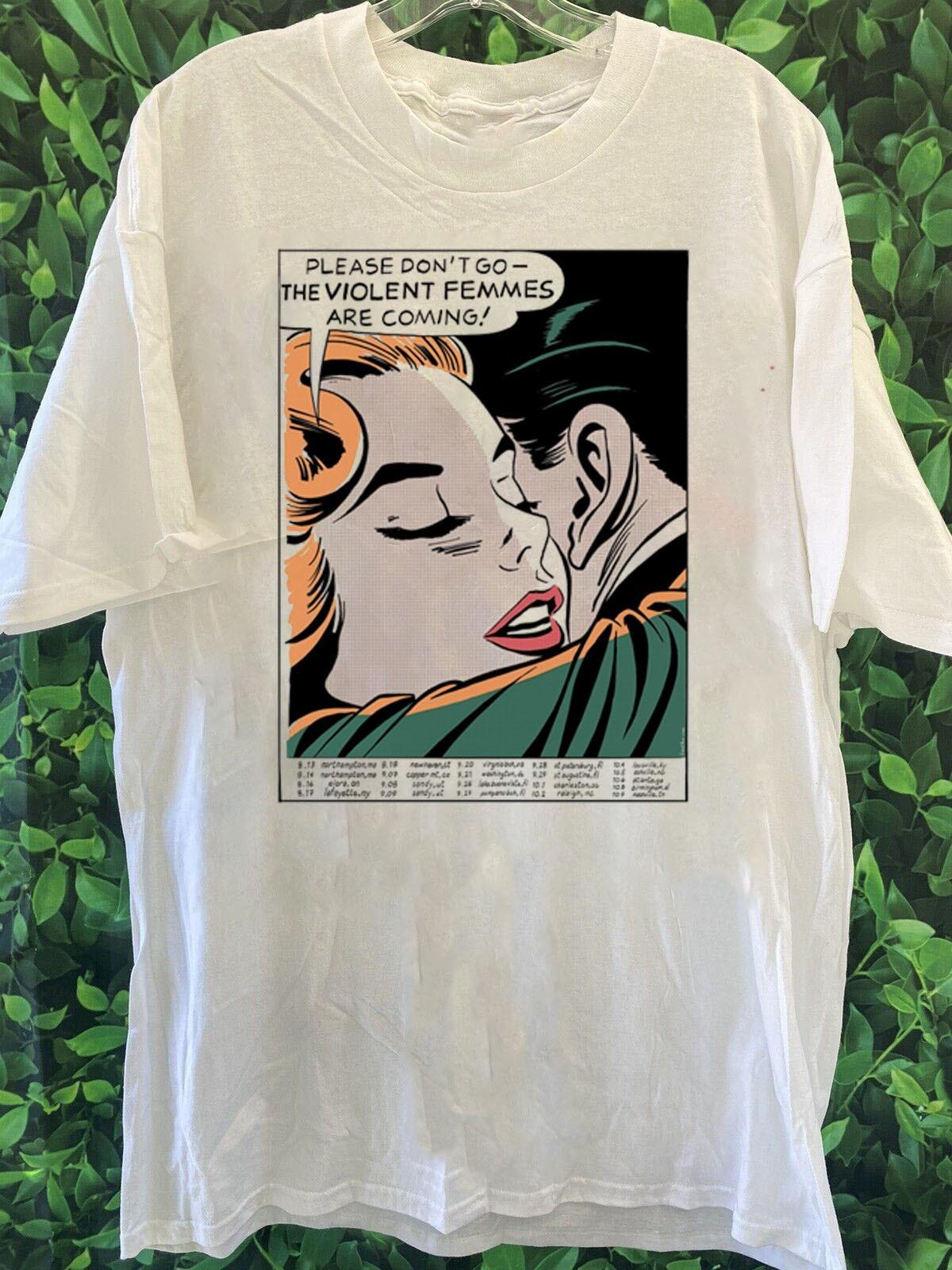 Rare! Violent Femmes Band Cotton Shirt Unisex Concert S to 5XL XXL