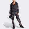 adidas Women's Colorblock Windbreaker Jacket Black/Grey IN3619