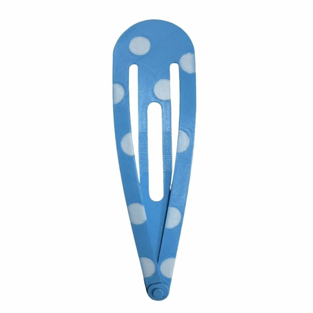 

20cm Extra-large Hair Clips Polka Dot Hoodies BB Clip Cute Backpack Decoration Hairpin Woman синій