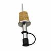 1 Stücke Flaschenverschluss Rotweinausgießer mit Kappe Champagner Öl Flasche Holzstopfen Halten Wein Frisch Schwarzer Deckel Ausgießer Bar Party Supplies